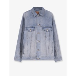 Washed out denim jacket
