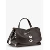 Postina leather shoulder bag