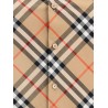Cotton shirt with Burberry Check motif