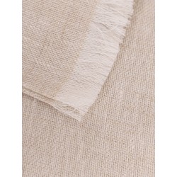 Sparkling linen scarf