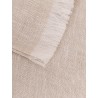 Sparkling linen scarf
