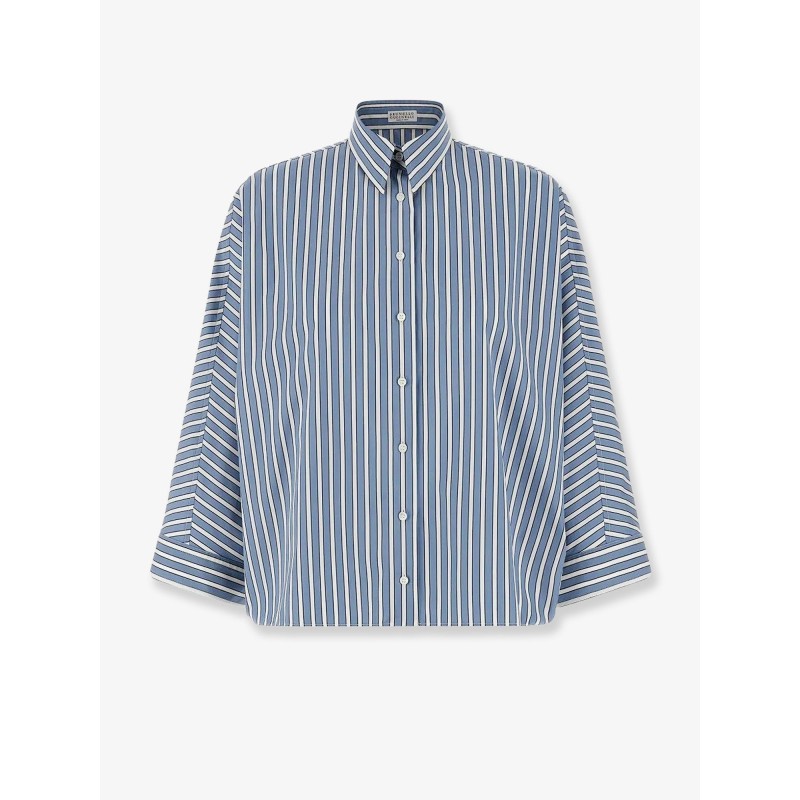 Striped cotton shirt