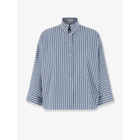 Striped cotton shirt