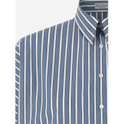 Striped cotton shirt