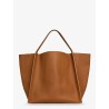 Cube leather handbag