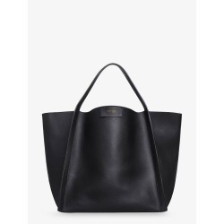 Cube leather handbag
