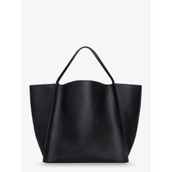 Cube leather handbag
