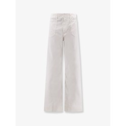 Cotton trousers with Triomphe embroidery