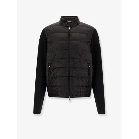 Padded Jacket/Cardigan with wool inserts