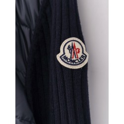 Padded Jacket/Cardigan with wool inserts