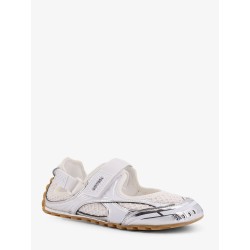 Technical fabric and mesh Mary-Jane sneakers