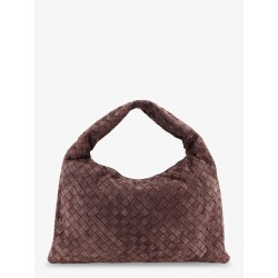 Hop leather shoulder bag with Intrecciato effect