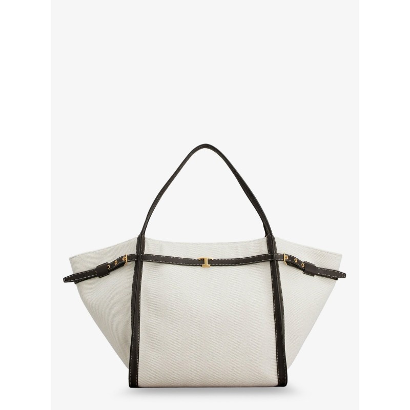 Tim canvas and leather Medium Shopping Bag