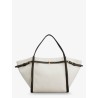 Tim canvas and leather Medium Shopping Bag