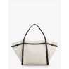 Tim canvas and leather Medium Shopping Bag