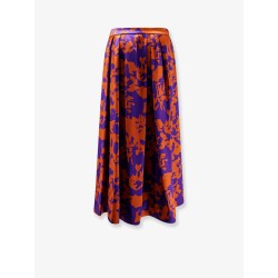 Soni skirt in printed viscose