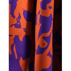 Soni skirt in printed viscose