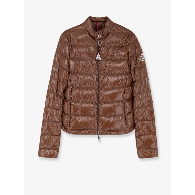 Papillon down jacket with Logo patch