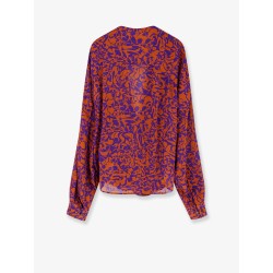 Camiel cotton shirt with multicolor print