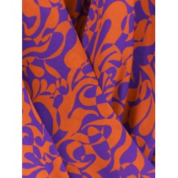 Camiel cotton shirt with multicolor print