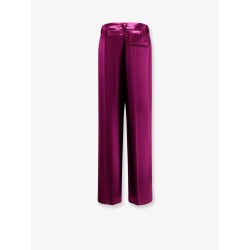Satin trousers with pinces