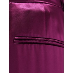 Satin trousers with pinces