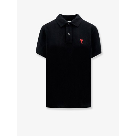Cotton polo shirt with iconic embroidery