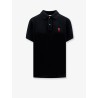 Cotton polo shirt with iconic embroidery