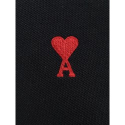 Cotton polo shirt with iconic embroidery