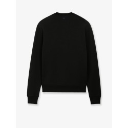 Cotton sweatshirt with iconic embroidery