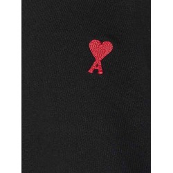 Cotton sweatshirt with iconic embroidery