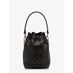 Mon Tresor leather bucket bag