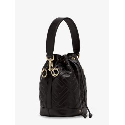 Mon Tresor leather bucket bag