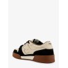 Fendi leather sneakers with suede inserts