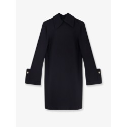 Stretch viscose mini dress