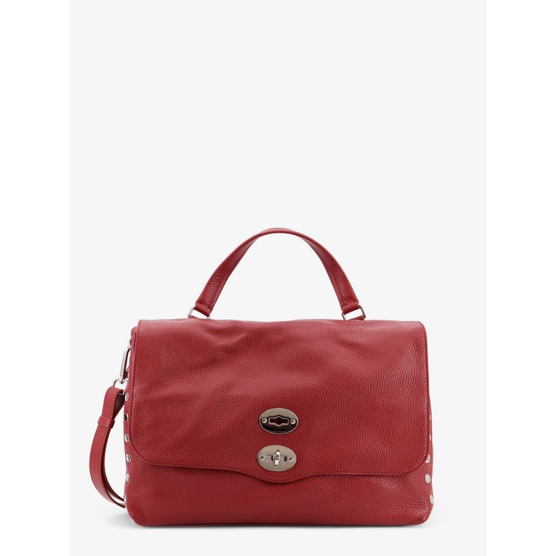 Postina M leather shoulder bag