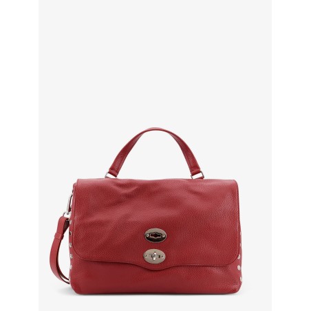 Postina M leather shoulder bag