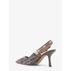 J'Adior cannage tweed slingback pumps