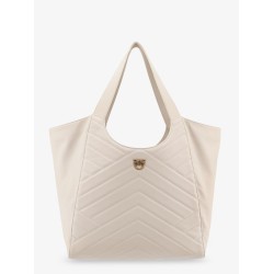 Quilted leather shoulder bag