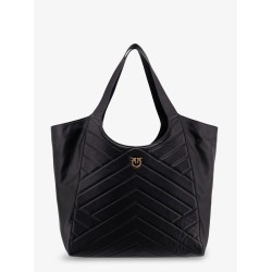 Quilted leather shoulder bag