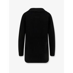 Ribbed wool blend sweater