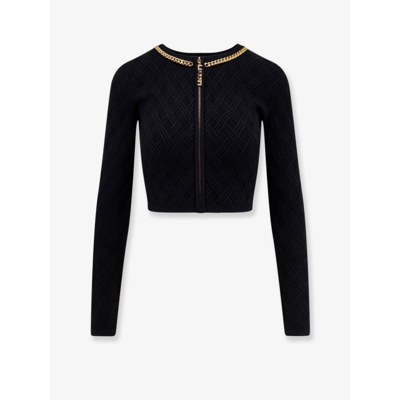 Viscose blend cardigan