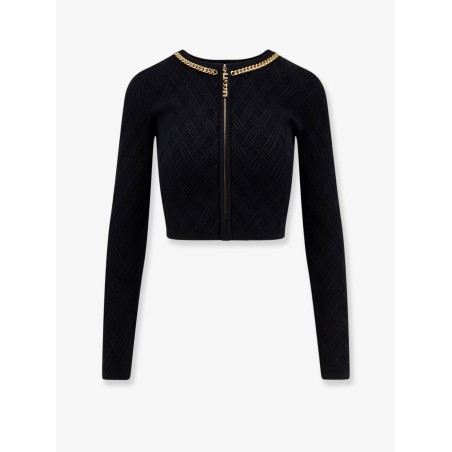 Viscose blend cardigan