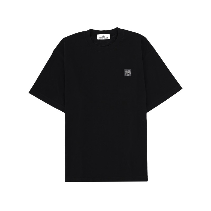 T-SHIRT WITH LOGO PATCH