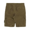CARGO SHORTS WITH LOGO PATCH