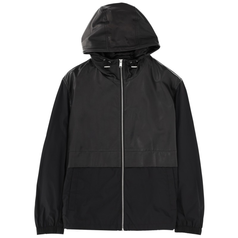 LEATHER BLEND JACKET