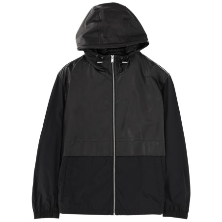 LEATHER BLEND JACKET