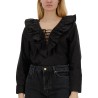 BLOUSE WITH RUFFLES