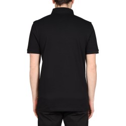 POLO WITH LOGO PATCH