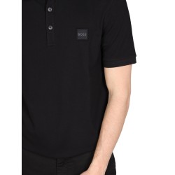 POLO WITH LOGO PATCH